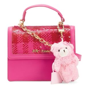NEW Betsey Johnson Sequin Crossbody Handbag